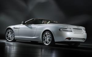 Aston Martin DB9 Volante Morning Frost 2010 года